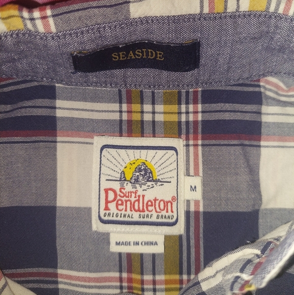 Pendleton Surf "Seaside" Button Up Shirt - Picture 3 of 5